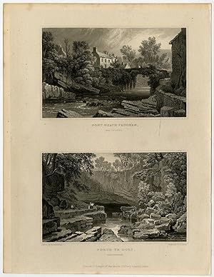 Antique Print-WALES-ENGLAND-BRECONSHIRE-FAUGHAN-Gastineau-Lacey-1831