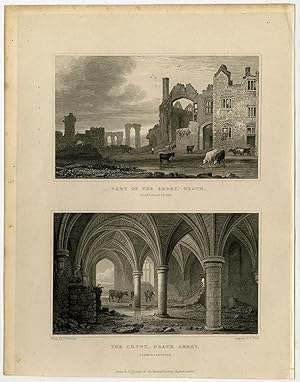 Antique Print-WALES-ENGLAND-GLAMORGANSHIRE-NEATH-Gastineau-Wallis-1831