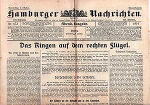 Hamburger Nachrichten. JG. 123, Nrn. 472, 474 u. 475 (= zusammen 3 Teile). (Hrsg. unter Red. von ...