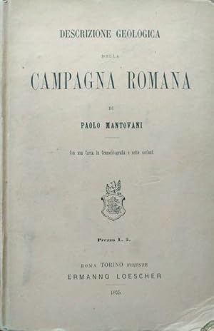 Descrizione geologica della campagna romana.