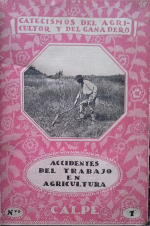 CATECISMOS DEL AGRICULTOR Y DEL GANADERO (SIETE FASCÍCULOS ENCUADERNADOS)