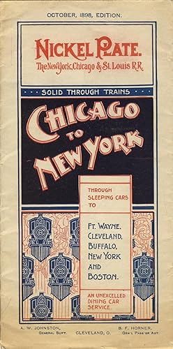 Nickel Plate. The New York, Chicago & St. Louis R.R [panel title]