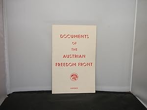 Documents of the Austrian Freedom Front