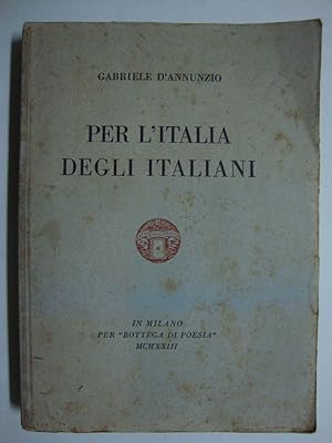 Per l'Italia degli italiani