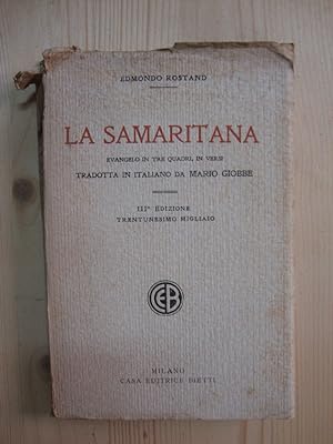 La Samaritana (Evangelo in tre quadri, in versi)