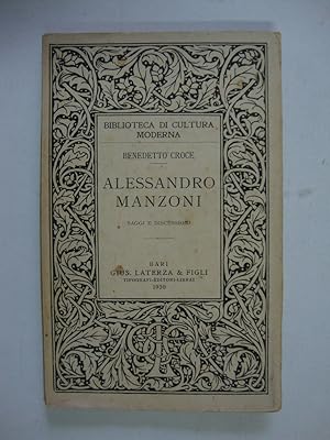 Alessandro Manzoni (Saggi e discussioni)