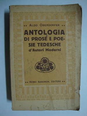 Antologia di prose e poesie tedesche (D'Autori moderni, 1750-1850)