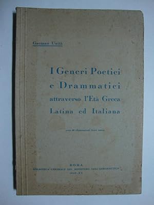 I generi poetici e drammatici attraverso l'età Greca, Latina ed Italiana