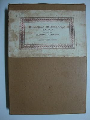 Il Cicognara (Bibliografia dell'archeologia classica e dell'arte italiana - Vol. II, tomo VI, - A...