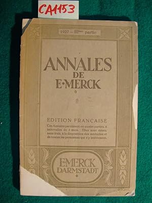 Annales De E-Merck - Edition Française