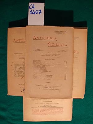 Antologia Siciliana di storia, arte e scienze sociali