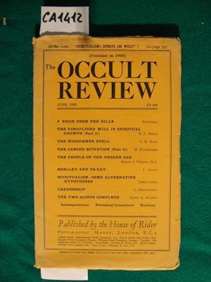 The occult review (Founded in 1905)