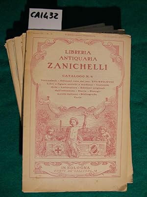 Libreria Antiquaria Zanichelli - Cataloghi (1927)