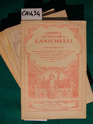 Libreria Antiquaria Zanichelli - Cataloghi (1929)