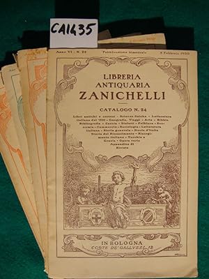 Libreria Antiquaria Zanichelli - Cataloghi (1930)
