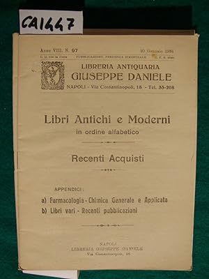 Libreria Antiquaria Giuseppe Daniele - Cataloghi (1934)