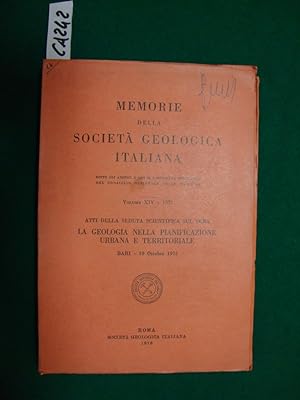 Memorie della società geologica italiana
