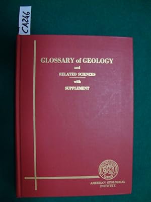 Glossary of geology and related sciences