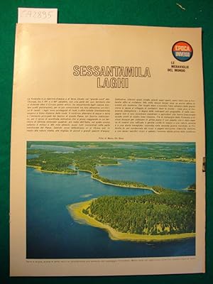 Epoca Universo - Le meraviglie del mondo - Sessantamila laghi (Finlandia) (Allegato a periodico)