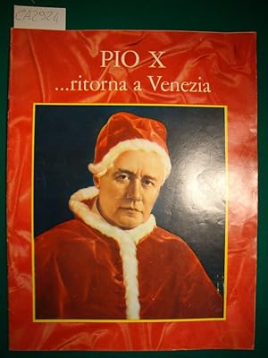 Pio X ritorna a Venezia