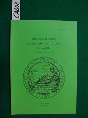 Bollettino della società dei naturalisti in Napoli - (Società Naturalisti in Napoli) (periodico)