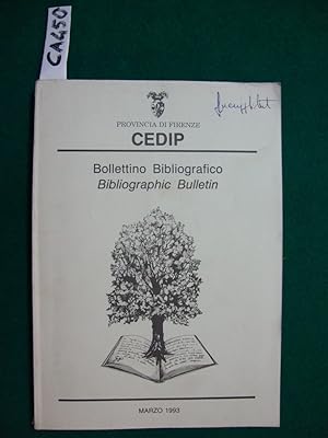 Bollettino bibliografico e elenco aree protette per le quali è disponibile presso il Centro il ma...