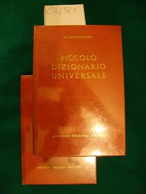 Piccolo Dizionario Universale (Parte prima: vocabolario di lingua italiana e scienze - parte seco...