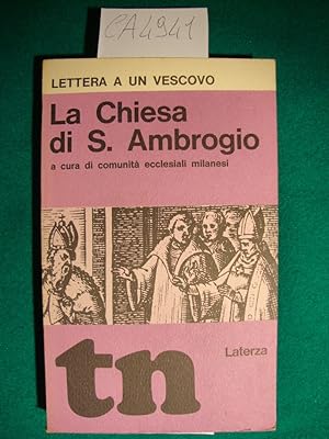 La Chiesa di S. Ambrogio - Lettera a un Vescovo