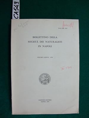 Bollettino della società dei naturalisti in Napoli (periodico)