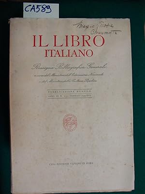Il libro italiano - Rassegna bibliografica generale (periodico)