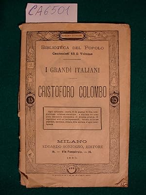 Cristoforo Colombo - I grandi italiani