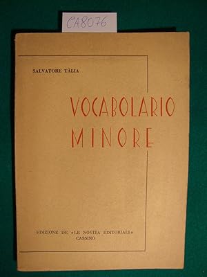 Vocabolario Minore