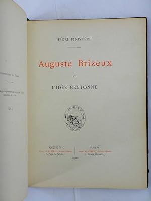 Auguste Brizeux et l'idée bretonne (Jules Simon association copy)