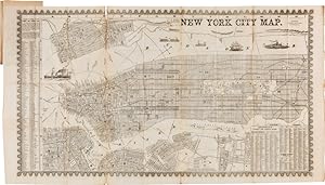 MILLER'S NEW YORK AS IT IS; OR STRANGER'S GUIDE-BOOK TO THE CITIES OF NEW YORK, BROOKLYN AND ADJA...