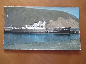 Original Photograph- American Trawler W292 At Kodiak, Alaska