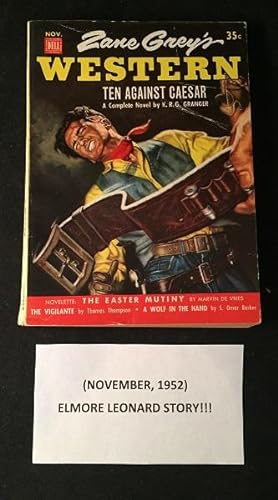 Zane Grey's Western Magazine - November, 1952 (ELMORE LEONARD "The Colonel's Lady")