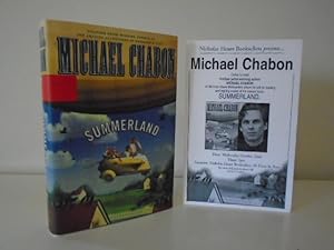 Summerland [Signed 1st Printing with Stamp from "Moe Berg Library - Society for Universal Basebal...