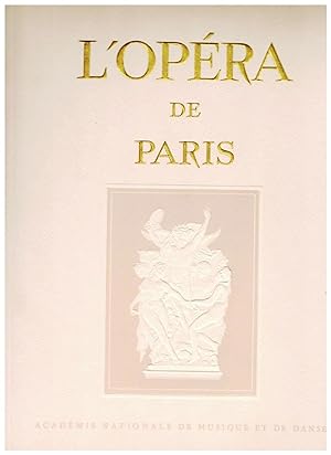 Revue l'Opéra de Paris, Académie nationale de musique et de danse.