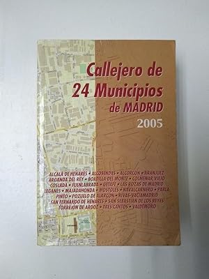 Callejero de 24 Municipios de Madrid 2005