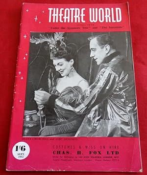 Theatre World. Sept 1952. Diana Churchill & Alec Guiness "Under The Sycamore Tree".