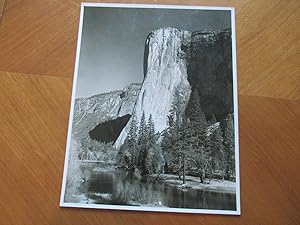 Original Photograph- Yosemite - El Capitan, By John R. Putnam Of Putnam & Valentine