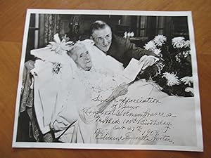 Photograph: Reproduction Of Inscribed Photograph Of Edward Everett Horton And His Mother, 1959