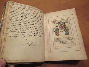 Les Armes Des Roys Et Princes De L'europe (Original Manuscript Book Of Heraldry, With Elaborately...