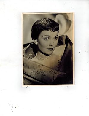 SIGNED Publicity Photograph in Gown