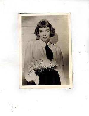 SIGNED Publicity Photograph Wearing Tie