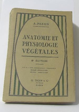 Anatomie et physiologie végétales