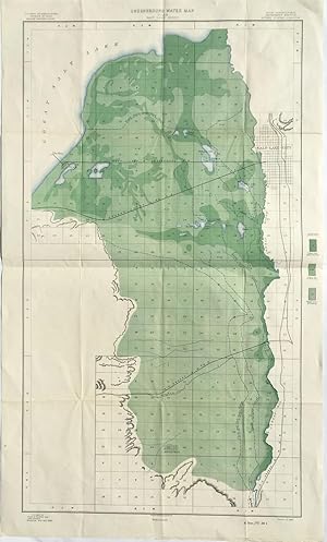 Underground Water Map - Utah - Salt Lake Sheet