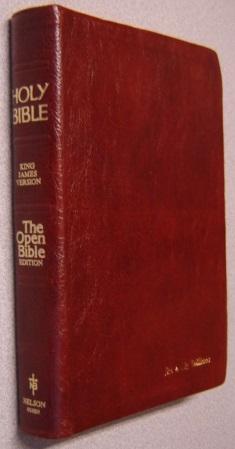 Holy Bible, King James Version, The Open Bible Edition (#656BR)