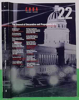 The Journal of Decorative and Propaganda Arts Cuba Theme Issue #22