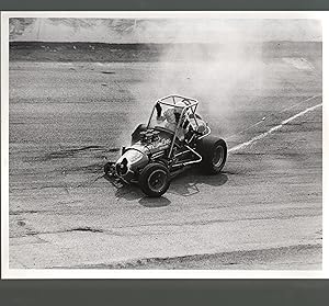 Winchester Speedway-Wreck-B&W-8x10-Still
